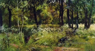 Ivan Ivanovich Shishkin œuvres - paysage classique de clairière forestière Ivan Ivanovitch